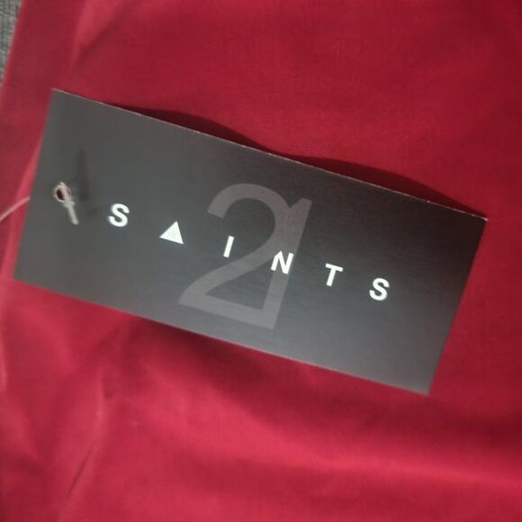 Saints 21 Women's Red One Shoulder Cut Out Side Body Mini Dress Size Lar… - Picture 7 of 13